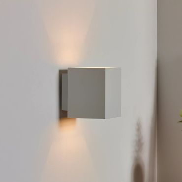 Lucide Xera - wandverlichting - 8,2 x 10 x 10 cm - wit