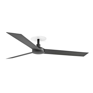 Faro Cruiser L - plafondventilator met inbouwrozet - Ø 132 cm - mat zwart