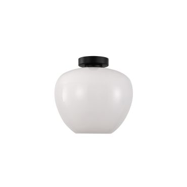 Artdelight Windsor - plafondlamp - Ø 29 x 27,7 cm - wit