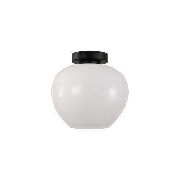 Artdelight Windsor - plafondlamp - Ø 24 x 22,7 cm - wit