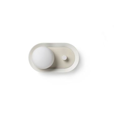 Faro Maya - wand/tafellamp - 12,2 x 8,7 x 8,9 cm - grijs