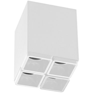 SHOWROOMMODEL - VK Lighting Kyvos - opbouwspot - 6,05 x 6,05 x 8 cm - 8W LED incl. - wit
