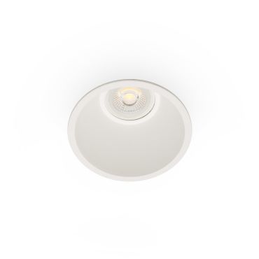 Faro Fresh - inbouwspot - Ø 90 mm, Ø 83 mm inbouwmaat - IP44 - mat wit