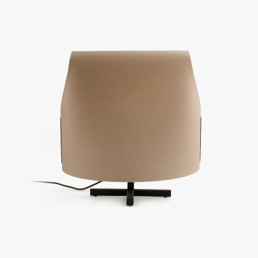 Faro Luang - tafellamp - 42 x 30 x 46,5 cm - karamel/zwart