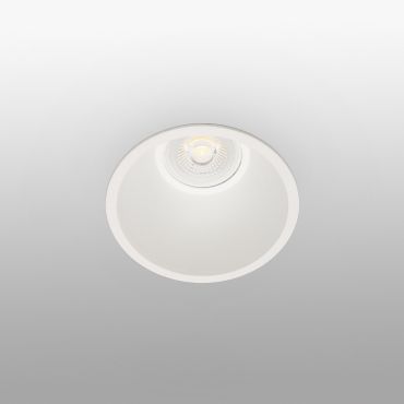 Faro Fresh - inbouwspot - Ø 89 mm, Ø 83 mm inbouwmaat - IP65 - mat wit