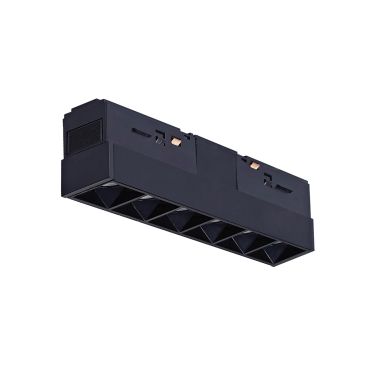 SHOWROOMMODEL - VK Lighting Kona - magnetisch railsysteem - railbalk - 11,2 x 2 x 5,3 cm - 9W LED incl. - 1-10V dimbaar - zwart