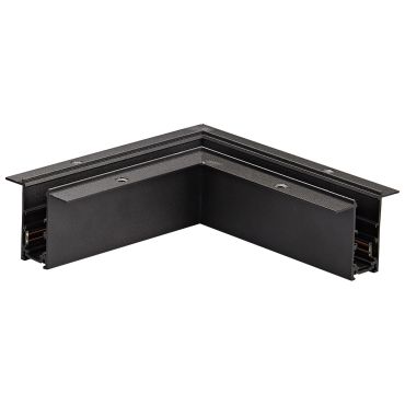 VK Lighting Kona - magnetisch railsysteem - horizontaal inbouwhoekprofiel - 17,5 x 7,4 x17,5 cm - zwart