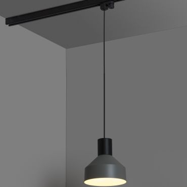 Faro - railconnector voor ophanging - mat zwart