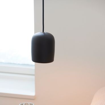Nordlux Notti - hanglamp - Ø 10 x 120 cm - zwart