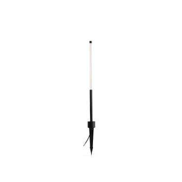 Faro Bambou - tuinpaal op piek - Ø7 x 106,8 cm - 8W LED incl. - IP65 - mat zwart