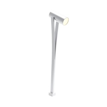 VK Lighting Stili - tuinpaal - 7,5 x 19,4 x 80 cm - 10W LED incl. - wit