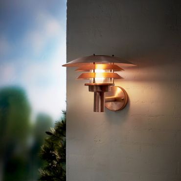 Nordlux Veno - buiten wandverlichting - 35 x 26 cm - IP54 - koper