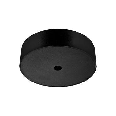 VK Lighting Thesi - opbouwspot - Ø 15 x 4,1 cm - 3W LED incl. - zwart
