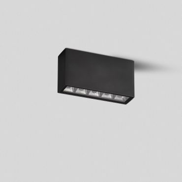 Nova Luce Jax - buiten plafondverlichting - 14,2 x 7,5 x 4 cm - 7W LED incl. - IP65 - donker antraciet