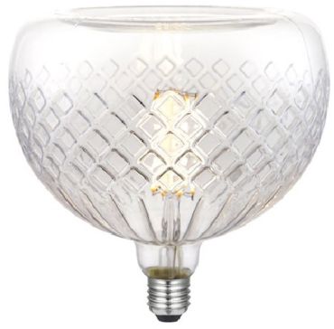 Daylight Italia Bellaluce 1 LED Lamp - Ø 19 x 18,7 cm - E27 - 10W dimbaar - 2700K - transparant