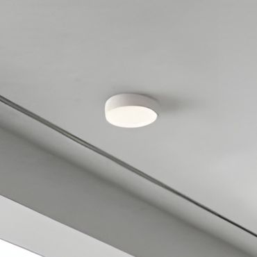 Nova Luce Judi - plafondlamp - Ø 22 x 6 cm - 20W LED incl. - IP65 - wit