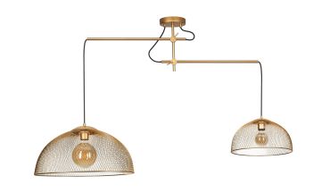 Maxlight Concept - hanglamp - 170 x 100 cm - goud