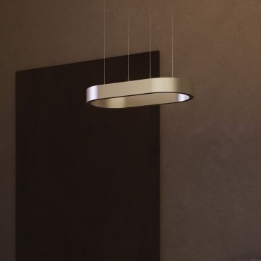 VK Lighting Aria - hanglamp - 30 x 306 x 58,8 cm - 60W dimbare LED incl. - goud