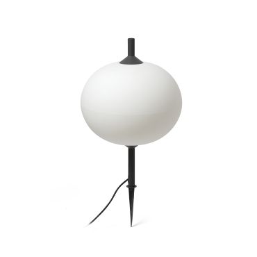 Faro Saigon - grondspot op piek met stekker - Ø 45 x 87 cm - IP65 - mat wit