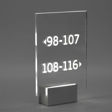 VK Lighting Domatio - wandverlichting - 16 x 7 x 25 cm - 2W LED incl. - mat nikkel