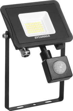 Sylvania Start Flood Flat - verstraler met infraroodsensor - 12,5 x 19 x 5,2 cm - 27W - IP65 - zwart