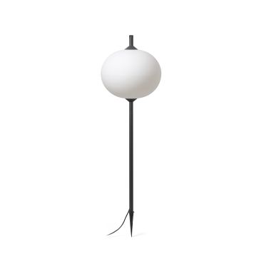Faro Saigon - grondspot op piek met stekker - Ø 45 x 150 cm - IP65 - mat wit