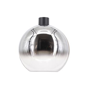 Artdelight Rosario - plafondverlichting - Ø 40 x 41 cm - gerookt chroom