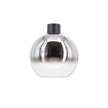 Artdelight Rosario - plafondverlichting - Ø 30 x 32,5 cm - gerookt chroom