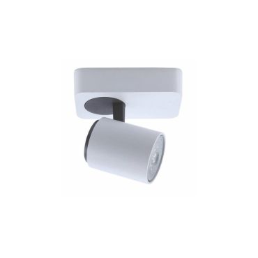 Artdelight Vivaro - opbouwspot 1L - 12 x 7 x 11,5 cm - zwart