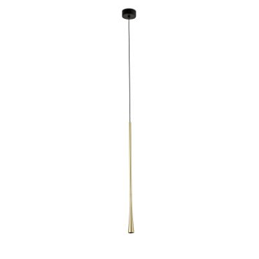 Faro Diana 600 - hanglamp - Ø 3,2 x 60 cm - 6W LED incl. - goud