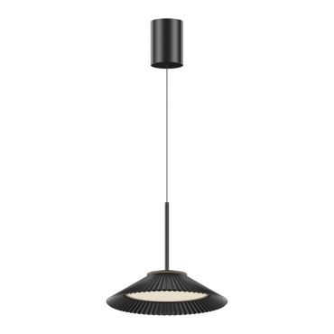 VK Lighting Amelie - hanglamp - Ø 30 x 325,2 cm - 18W dimbare LED incl. - zwart