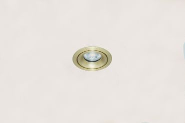 Artdelight Alice - inbouwspot - Ø 90 mm, Ø 83 mm inbouwmaat - mat goud