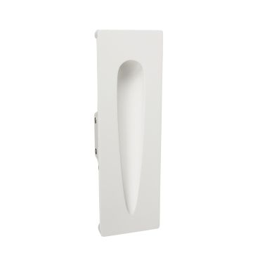 VK Lighting Gypsum - inbouw wandverlichting - 10 x 4,5 x 32 cm - 1W LED incl. - wit