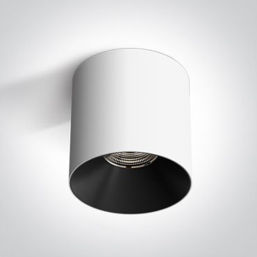 ONE Light Wall &amp; Ceiling LED - opbouwspot 1L - Ø 12 x 12 cm - 25W LED incl. - wit