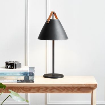 Design for the People Strap - tafellamp - Ø 25 x 55 cm - zwart