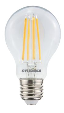 Sylvania Toledo RT GLS - Ø 6 x 10,4 cm - E27 - 8W dimbaar - 4000K