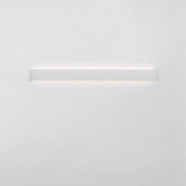 Nova Luce Seline - wandlamp - 7,5 x 2,7 x 60 cm - 20W LED incl. - IP44 - zandwit