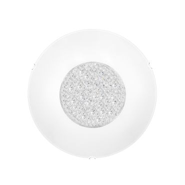 Nova Luce Era - plafondverlichting - Ø 50 x 12 cm - wit