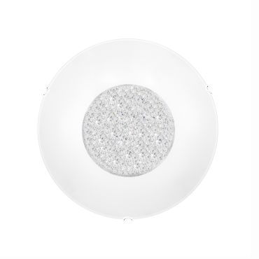 Nova Luce Era - plafondverlichting - Ø 40 x 9 cm - wit