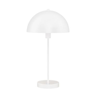 Searchlight Mushroom - tafellamp - Ø 25 x 46 cm - wit
