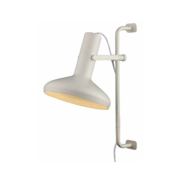 Artdelight Vectro - wandverlichting met schakelaar - 21 x 30 x 52 cm - wit