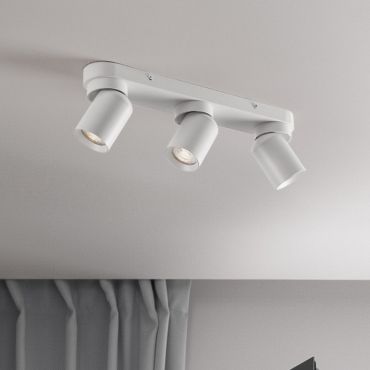 Nova Luce Amecy - opbouwspot 3L - 39 x 12,5 x 6,5 cm - zandwit