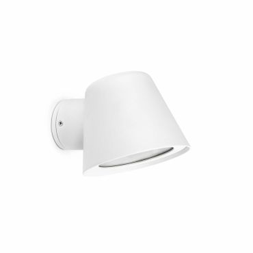 Faro Gina - wandverlichting - 11,5 x 15 x 9 cm - IP44 - mat wit