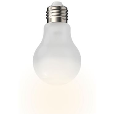 Daylight Italia Polifemo LED Lamp - Ø 6 x 10.5 cm - E27 - 7W dimbaar - 2700K - wit