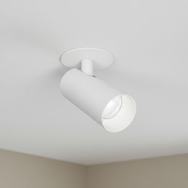 ONE Light COB Cylinders - opbouwspot 1L inclusief witte en zwarte reflector - Ø 6 x 9 cm - 6,5W dimbare LED incl. - wit