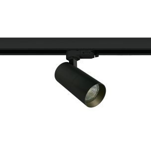 ONE Light GU10 Track Spots - rail spot - 3-fase railsysteem - Ø 5,5 x 12 cm - zwart