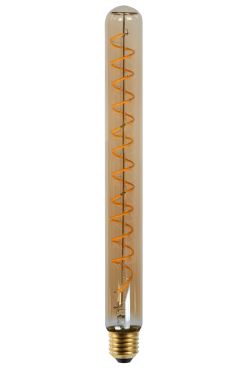Lucide LED filament lamp -Ø 3,2 x 30 cm - E27 - 5W dimbaar - 2200K -amber