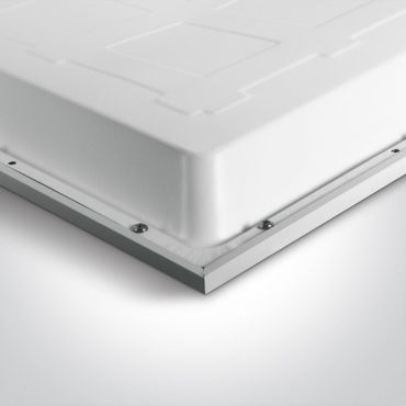 ONE Light Square UGR17 &amp; UGR19 Office Panels - inbouw plafond/hanglamp - 59,5 x 59,5 x 2,9 cm - 40W LED incl. - wit - warm witte lichtkleur