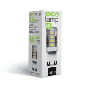 ONE Light LED lamp - Ø 1,6 x 5 cm - G9 - 3,5W dimbaar - 3000K