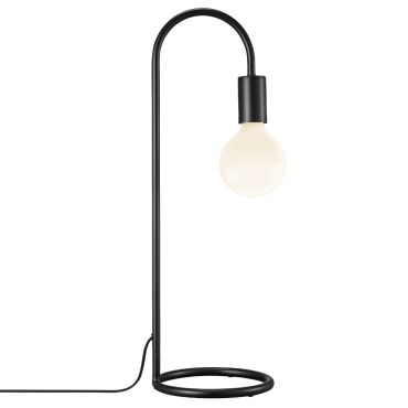 Nordlux Paco - tafellamp - Ø 18 x 55 cm - zwart